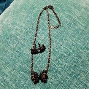 Sabika bow necklace and earrings